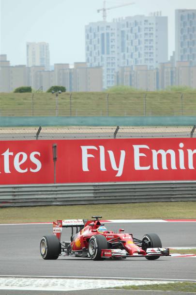 Alonso, il pi veloce del venerd mattina con la Ferrari. LaPresse